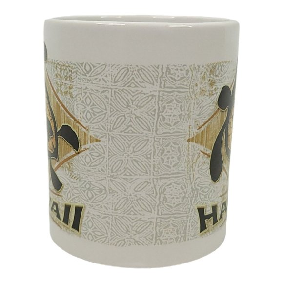 Honu Islands Hawaii 12 Oz Coffee Cup Mug Sea Turtle Ceramic Souvenir ABC Stores - Picture 3 of 11